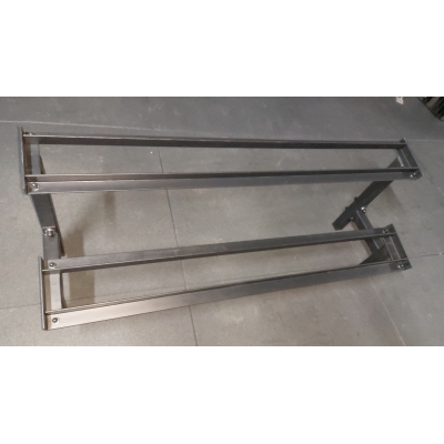 Zestaw hantli hex 2 x 2,5-25 kg (275kg) + Stojak
